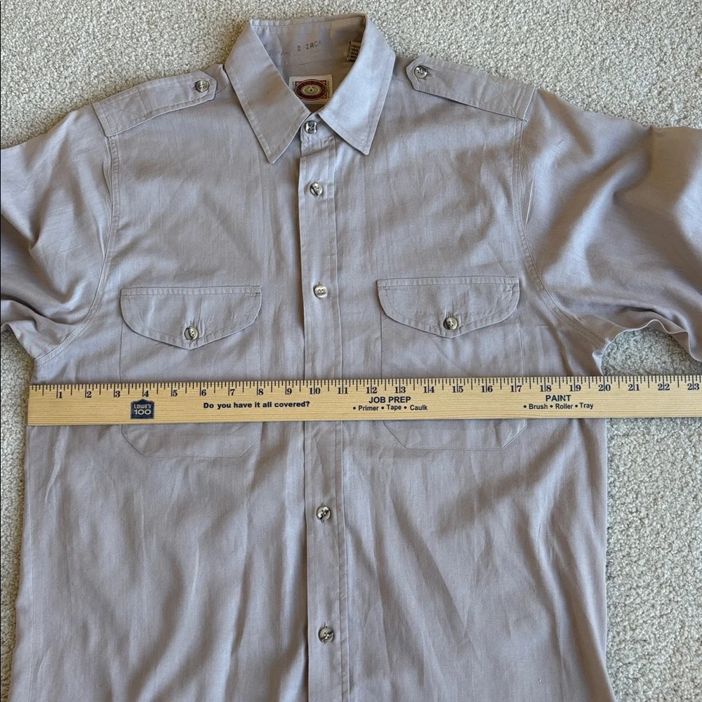 Vintage 80’s Banana Republic Khaki Safari Short Sleeve‎ Shirt Mens Size Small